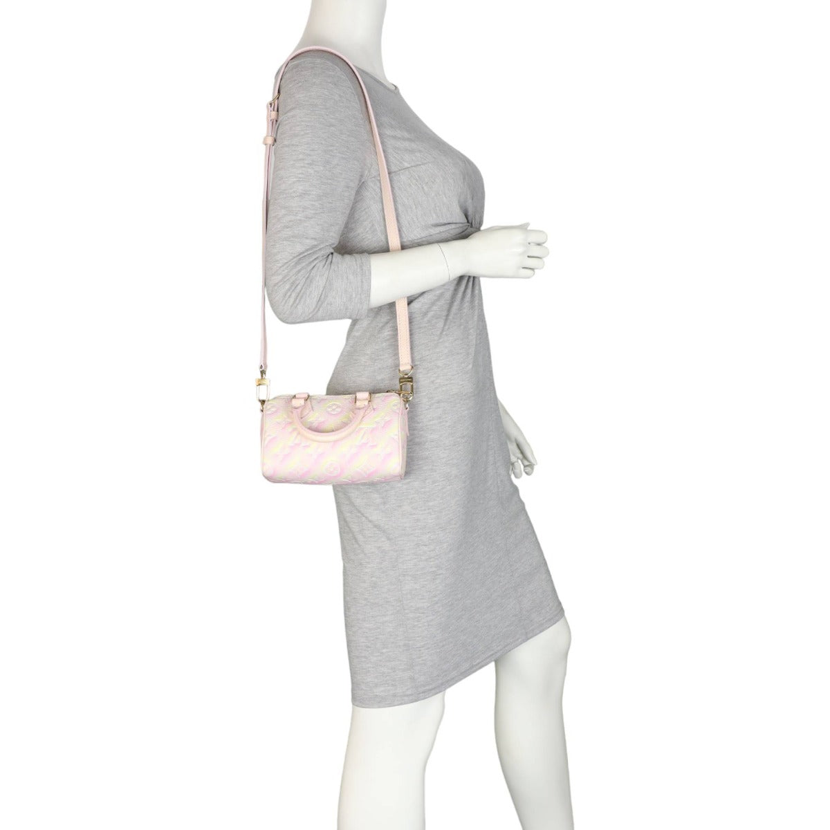 Louis Vuitton Nano Speedy Monogram Empreinte Stardust