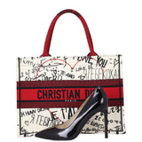 Dior Book Tote Medium DiorAmour Graffiti