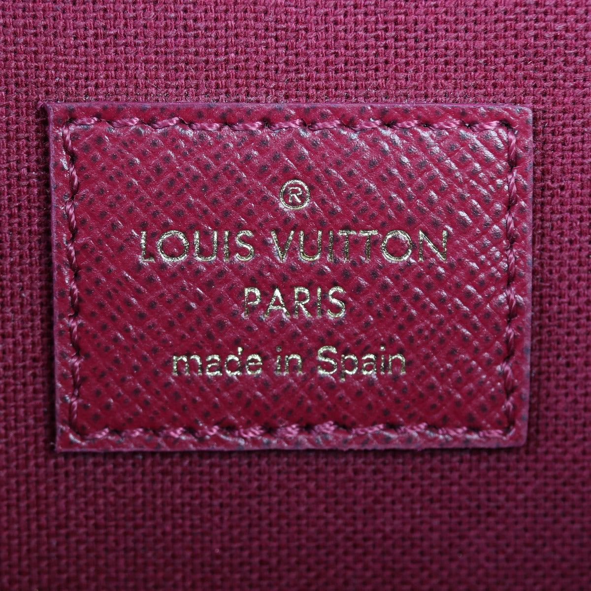 Louis Vuitton Pochette Felicie Monogram Interior Stamp