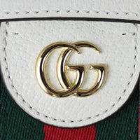 Gucci Ophidia GG Supreme Flora Small Shoulder Bag Hardware