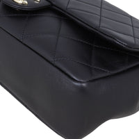 Chanel Elegant Plexi Double Chain Flap Bag