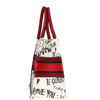 Dior Book Tote Medium DiorAmour Graffiti