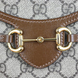 Gucci GG Supreme Horsebit Pouch Hardware
