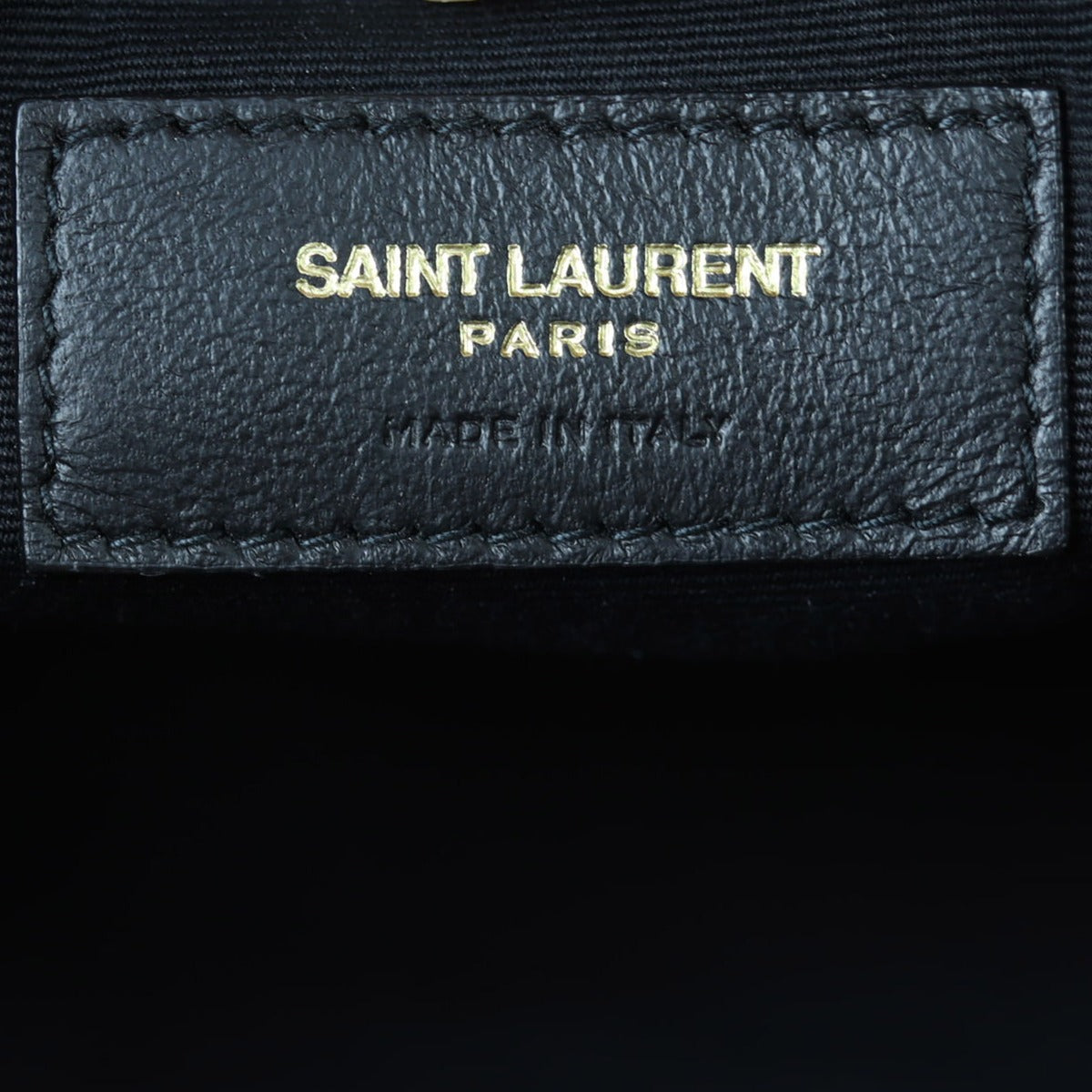 Saint Laurent Lou Camera Bag Interior stamp