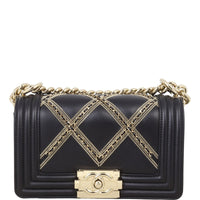 Chanel Boy Small Chain Quilted