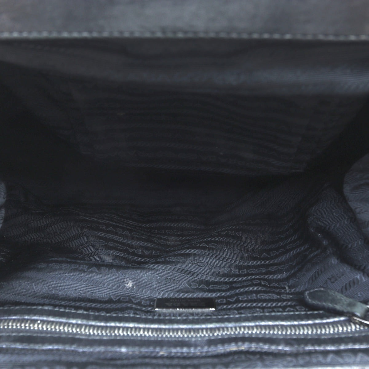 Prada Tessuto Gaufre Frame Tote