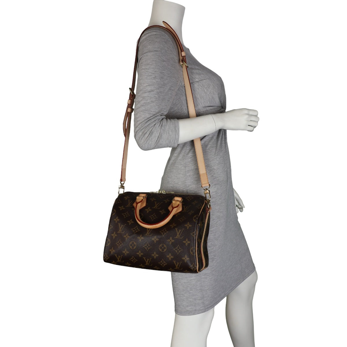 Louis Vuitton Speedy 25 Bandouliere Monogram