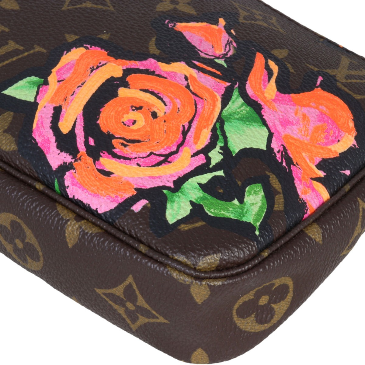 Louis Vuitton Pochette Accessoires Monogram Roses