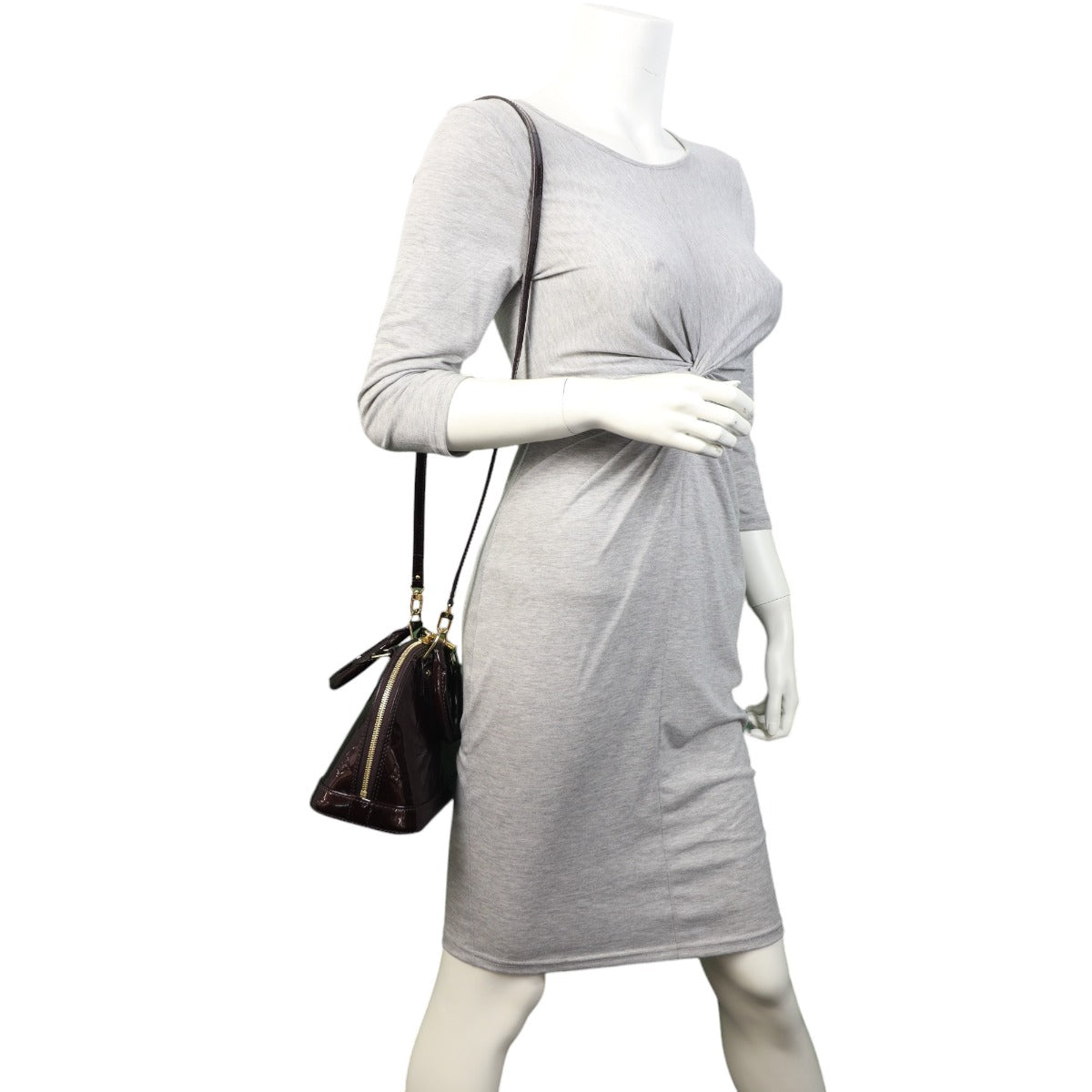 Louis Vuitton Alma BB Monogram Vernis | Gold Hardware