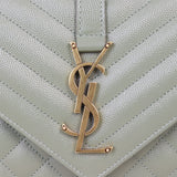 Saint Laurent Monogram Mix Matelasse Envelope Chain Bag Medium