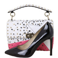 Valentino Rockstud Spike Star Medium Shoulder Bag