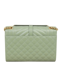 Saint Laurent Monogram Mix Matelasse Envelope Chain Bag Medium