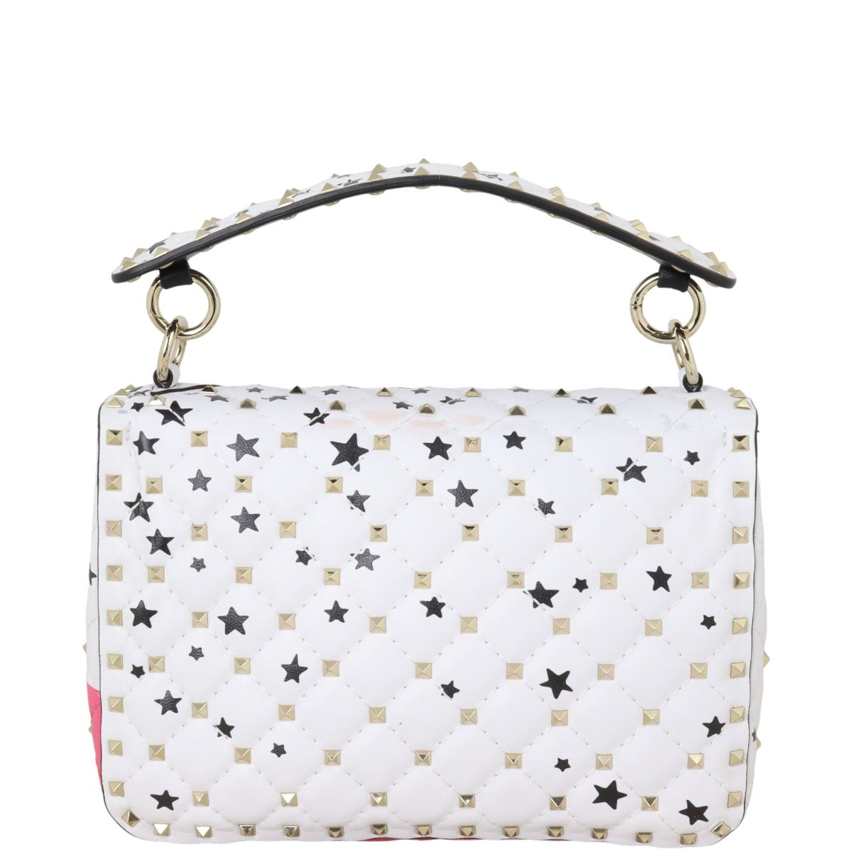 Valentino Rockstud Spike Star Medium Shoulder Bag