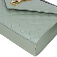 Saint Laurent Monogram Mix Matelasse Envelope Chain Bag Medium