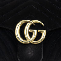 Gucci Marmont Velvet Small Shoulder Bag