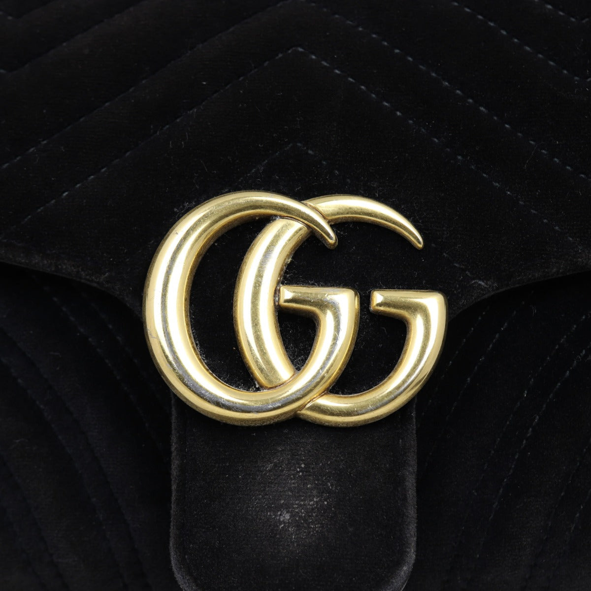 Gucci Marmont Velvet Small Shoulder Bag