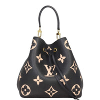 Louis Vuitton NeoNoe MM Monogram Empreinte Giant Bicolour