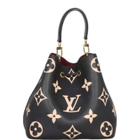 Louis Vuitton NeoNoe MM Monogram Empreinte Giant Bicolour