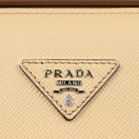 Prada Saffiano Cuir Twist Lock Tote