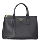 Prada Saffiano Lux Galleria Double Zip Tote Medium