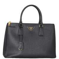 Prada Saffiano Lux Galleria Double Zip Tote Medium