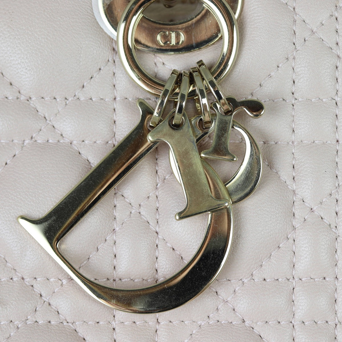 Dior Cannage Shopping Tote Hardware