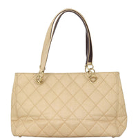 Chanel CC Quilted Canvas Tote