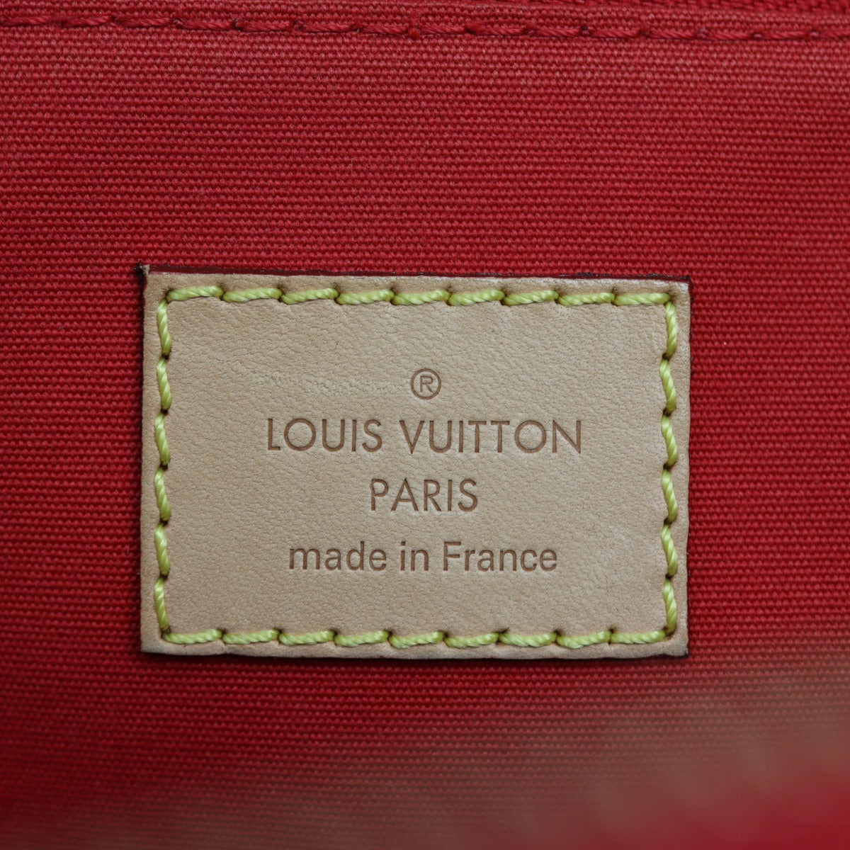 Louis Vuitton Alma PM Monogram Vernis | Cerise Red