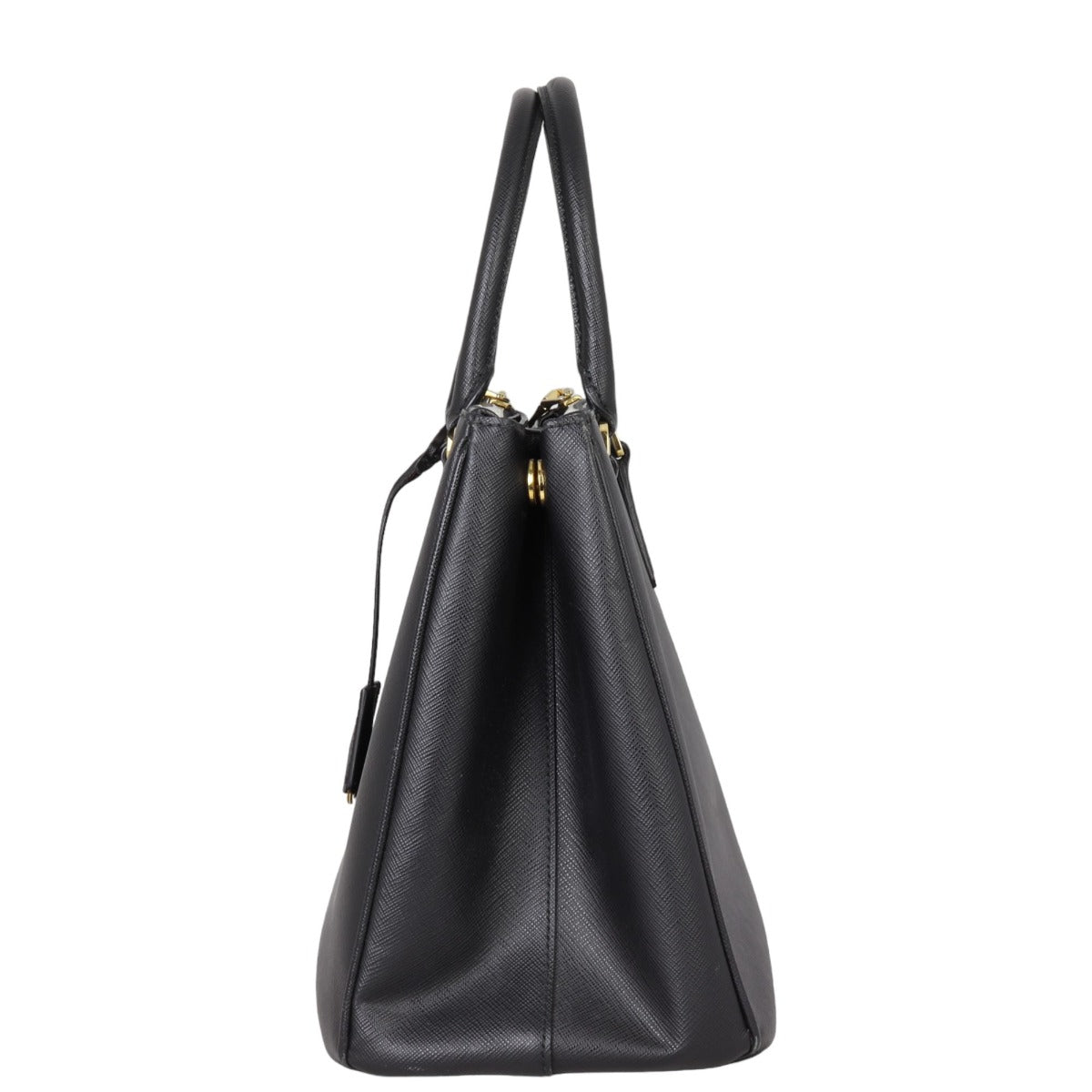 Prada Saffiano Lux Galleria Double Zip Tote Medium