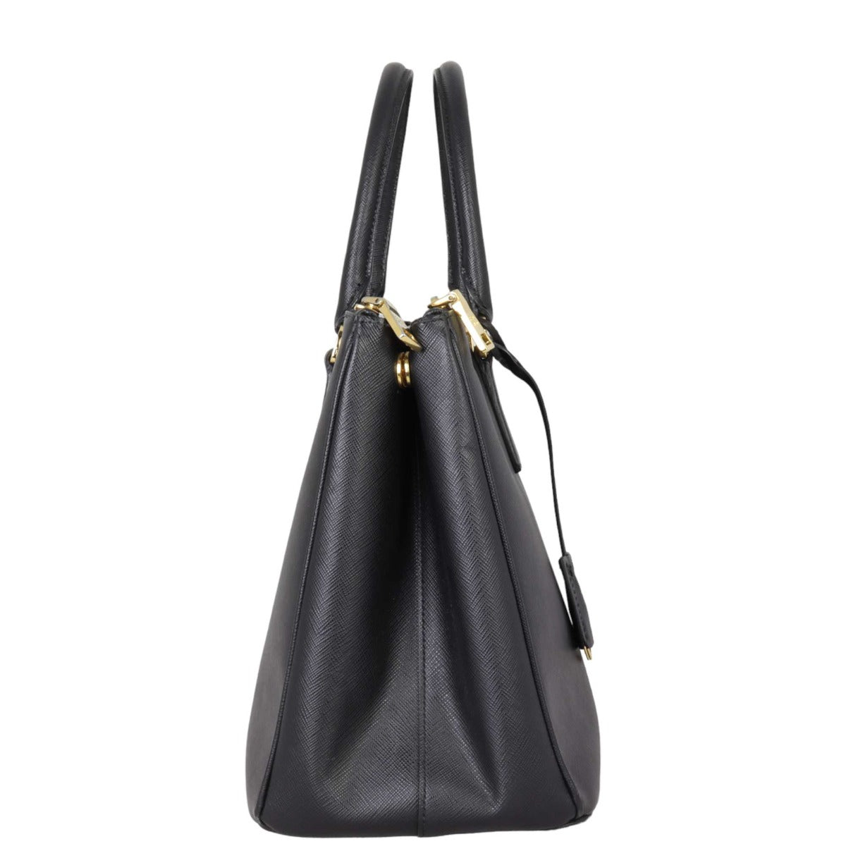 Prada Saffiano Lux Galleria Double Zip Tote Medium