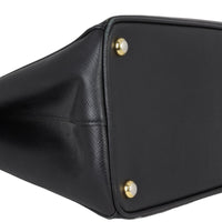 Prada Saffiano Lux Galleria Double Zip Tote Medium