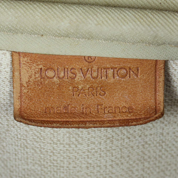 Louis Vuitton Deauville Bowling Vanity Monogram Interior Stamp