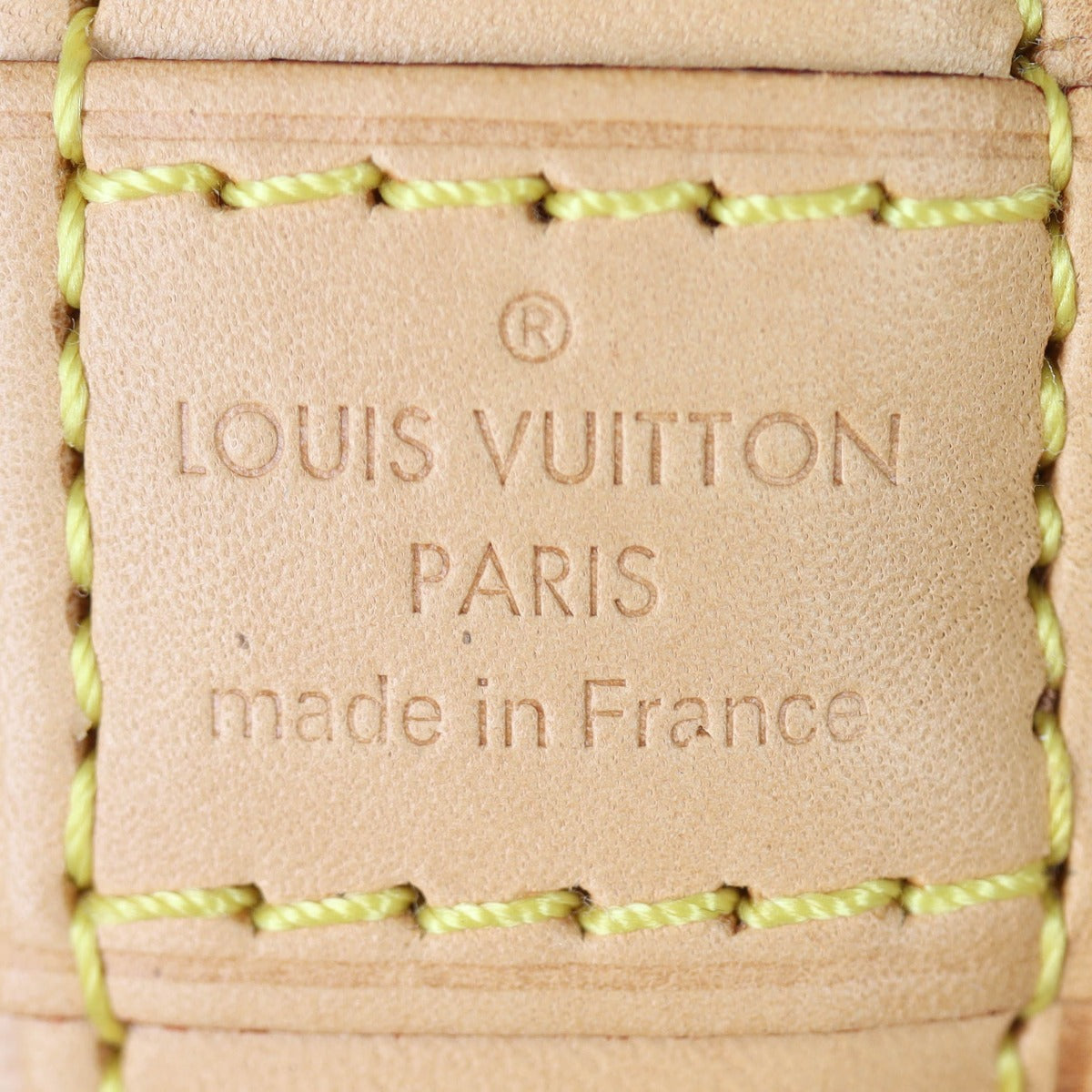 Louis Vuitton Alma BB Monogram Interior Stamp