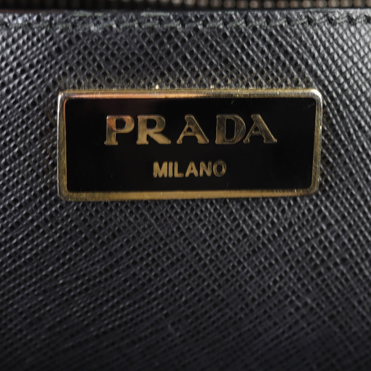 Prada Saffiano Lux Galleria Double Zip Tote Medium