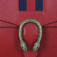 Gucci Dionysus Web Medium Leather Shoulder Bag