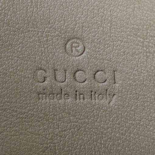 Gucci Dionysus GG Supreme Chain Wallet Interior Stamp