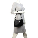 Prada Cleo Shoulder Bag Brushed Leather