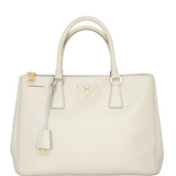 Prada Saffiano Lux Galleria Double Zip Tote Medium