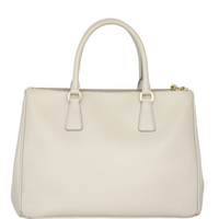 Prada Saffiano Lux Galleria Double Zip Tote Medium