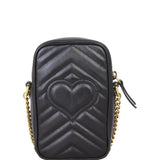 Gucci GG Marmont Matelasse Vertical Mini Bag