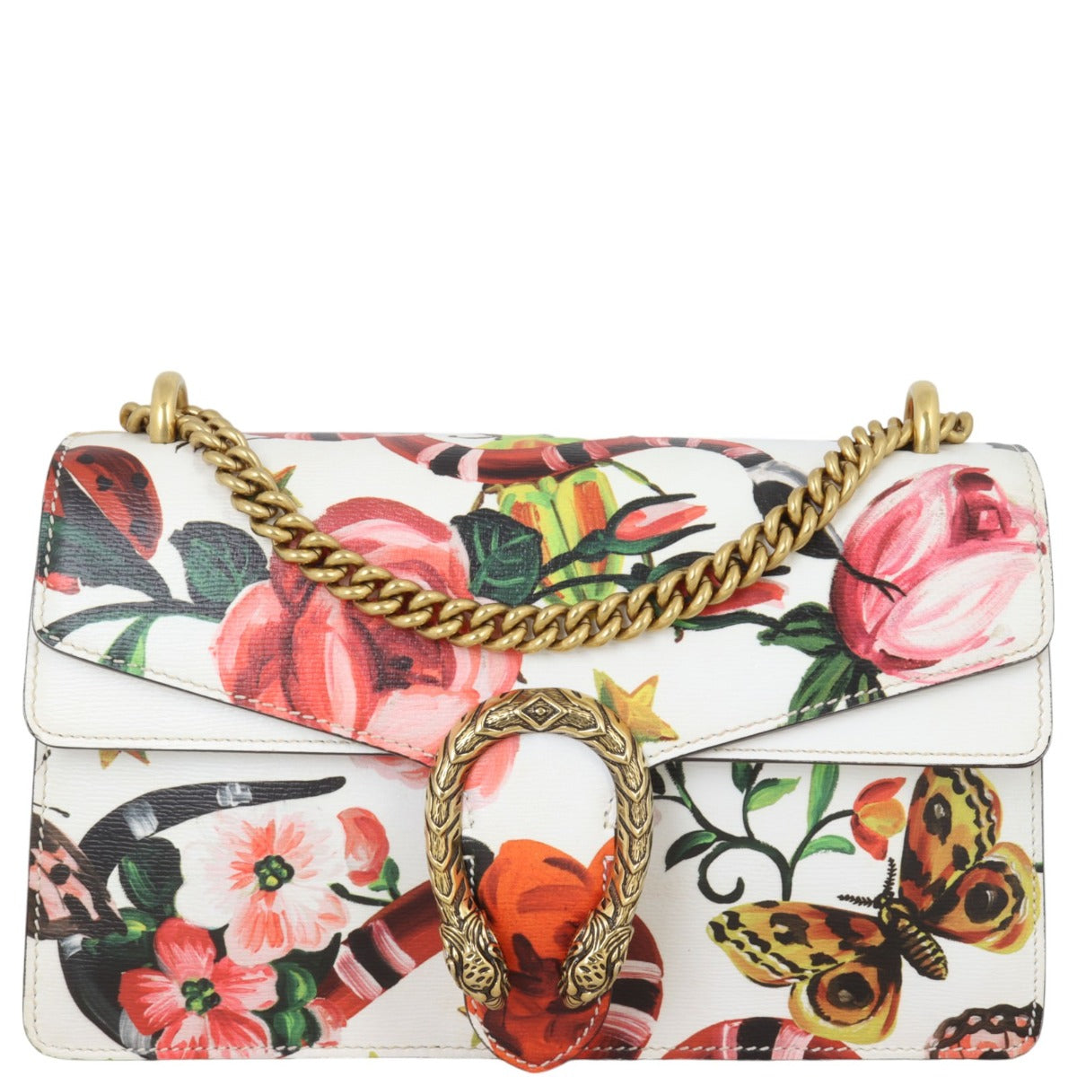 Gucci Dionysus Small Leather Shoulder Bag Garden