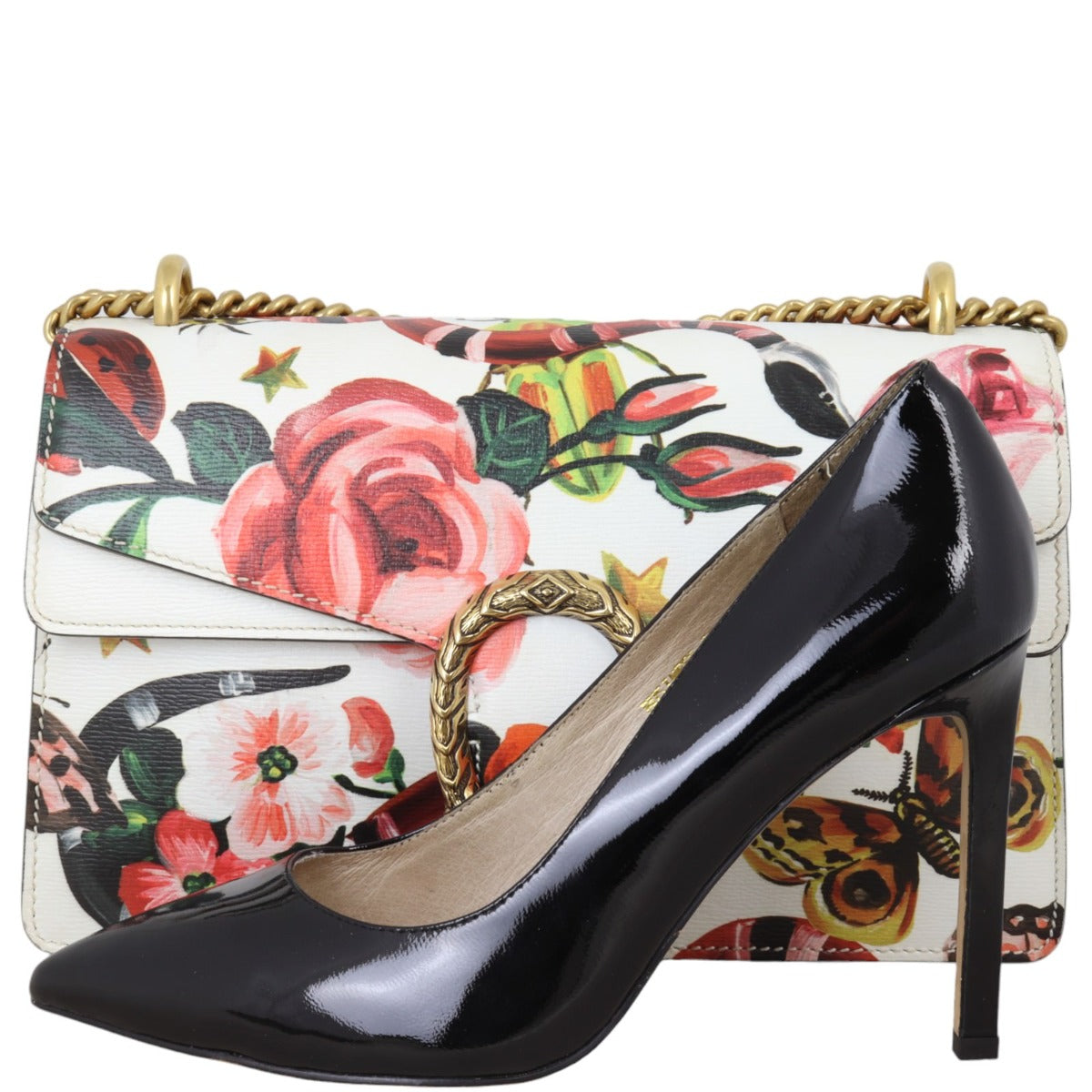 Gucci Dionysus Small Leather Shoulder Bag Garden