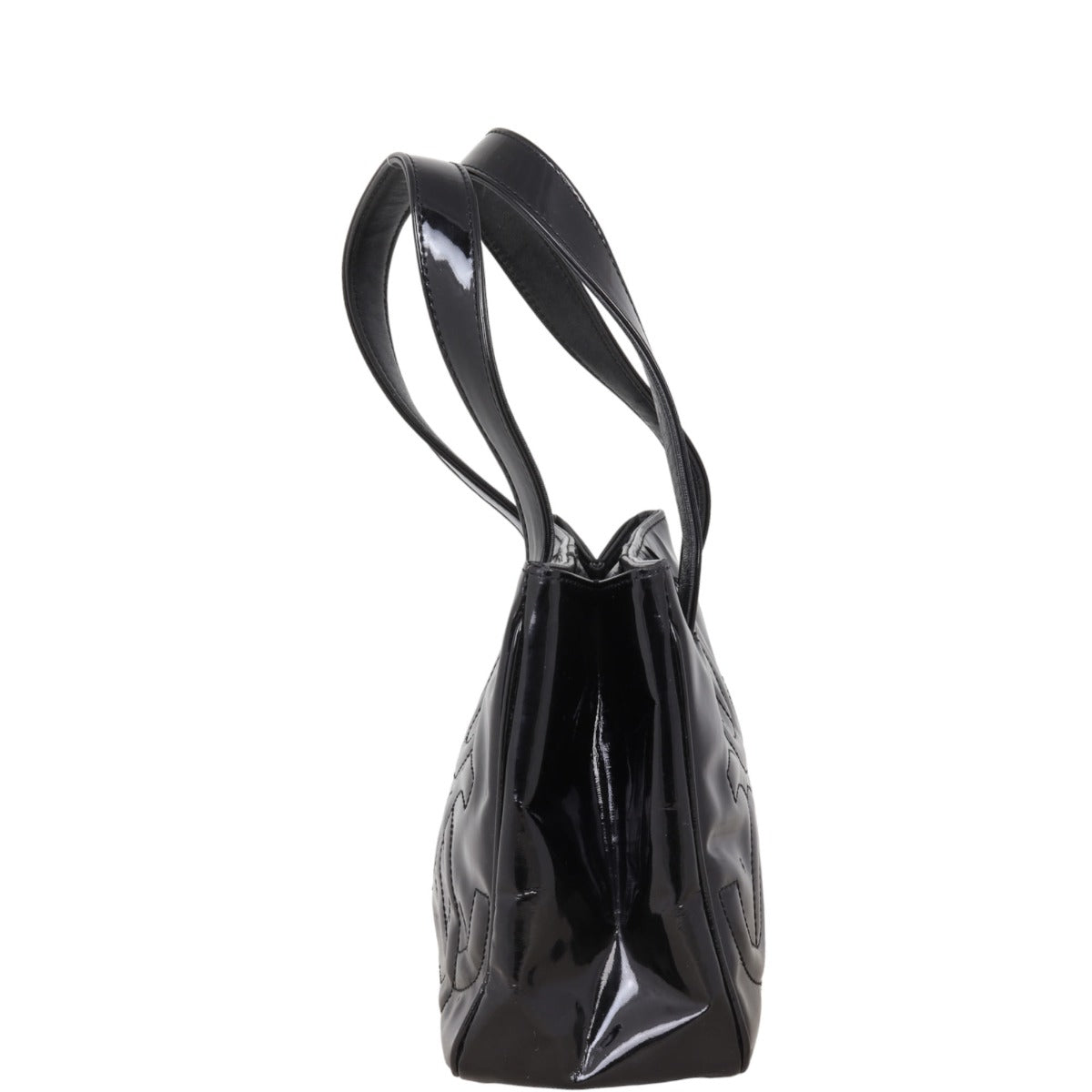 Chanel Triple CC Mini Tote Patent