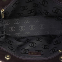 Chanel CC Quilted Canvas Tote