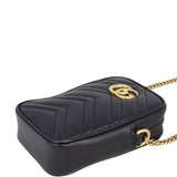 Gucci GG Marmont Matelasse Vertical Mini Bag
