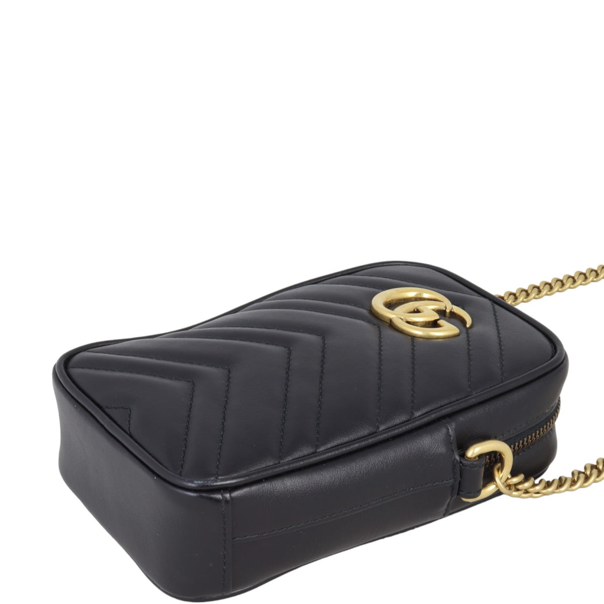 Gucci GG Marmont Matelasse Vertical Mini Bag