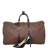 Louis Vuitton Keepall 55 Bandouliere Damier Ebene