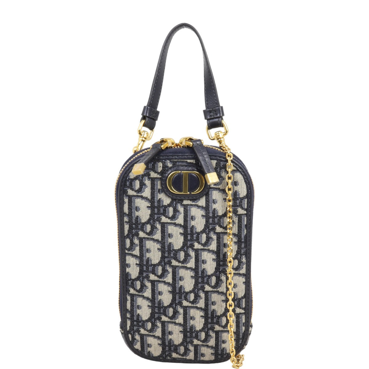 Dior 30 Montaigne Phone Holder Oblique