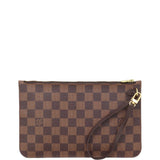 Louis Vuitton Neverfull Pochette Damier Ebene