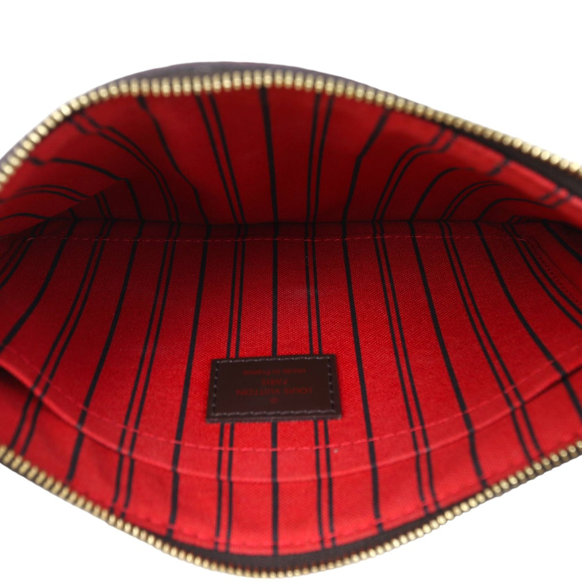 Louis Vuitton Neverfull Pochette Damier Ebene